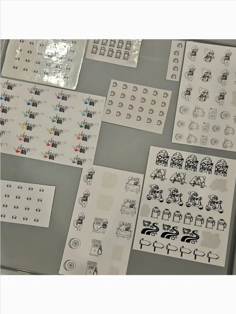 Massive Planner Sticker Lot Thousands of Stickers + Happy Planner Book